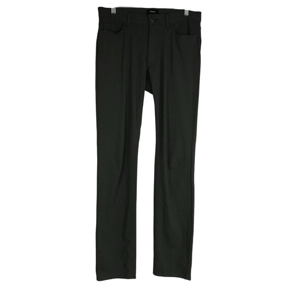 THEORY - MEN'S 30 - OLIVE RAFFI SLIM FIT DRESS PANTS - Picture 1 of 8